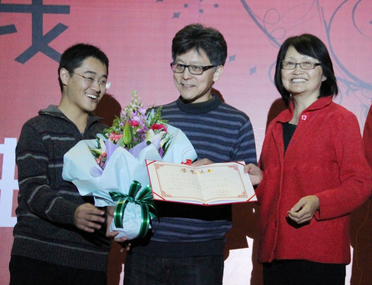 Prof. Tang voted "The Most Popular Teacher of 2013"