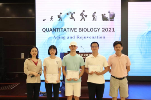 Dr. Qi Liu reported his research about aging on the international conference “Quantitative Biology 2021: Aging and Rejuvenation”