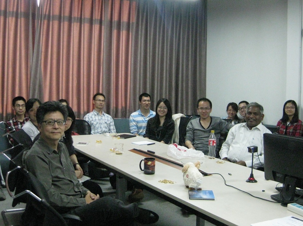 Prof. Don Kulasiri Visited Tang Lab